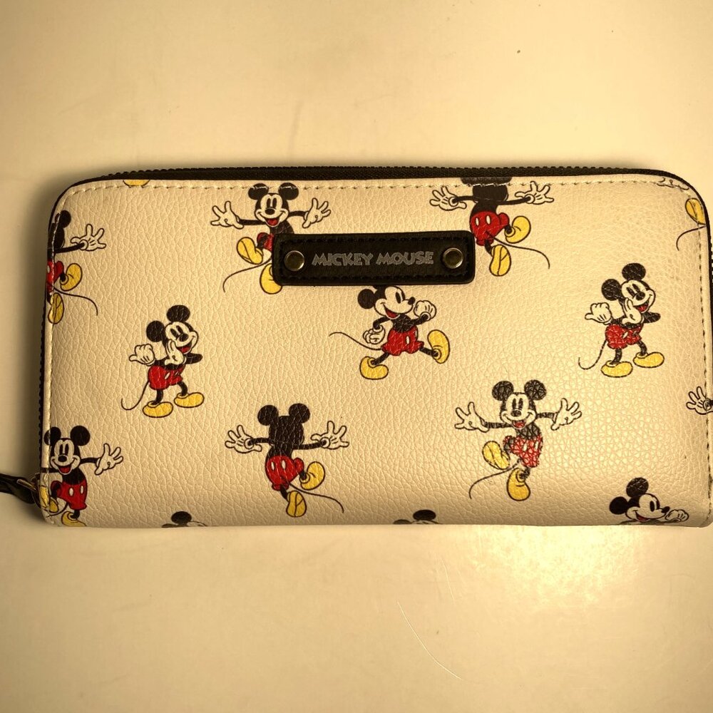 Disney Classic Unisex Continental Wallet with Zipper